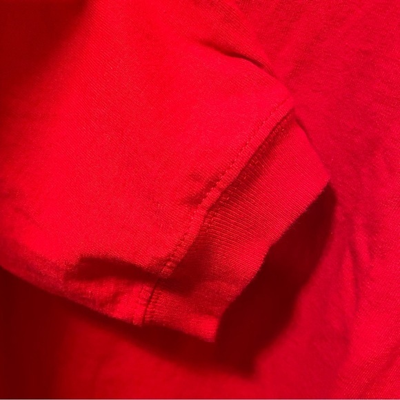 Detroit Red Wings Shirt Mens Size 2XL Long Sleeve Red Pull Over Cotton - Picture 6 of 8